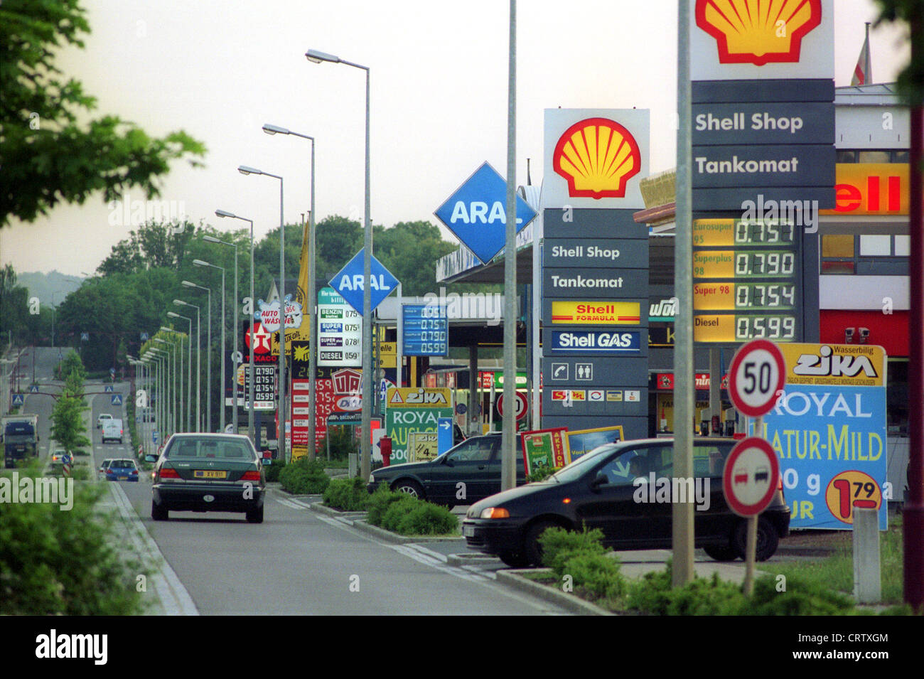 Affectation de Wasserbillig, Luxembourg Banque D'Images