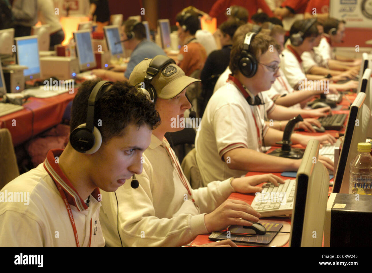 Tournoi : Championnat allemand de jeux sur ordinateur Banque D'Images