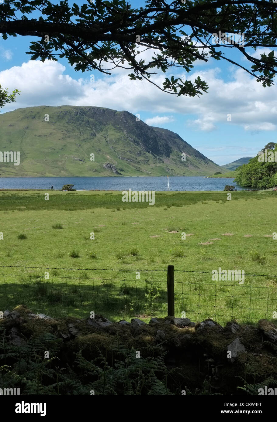 Crummock water en Cumbria photographié à partir de l'extrémité sud Banque D'Images