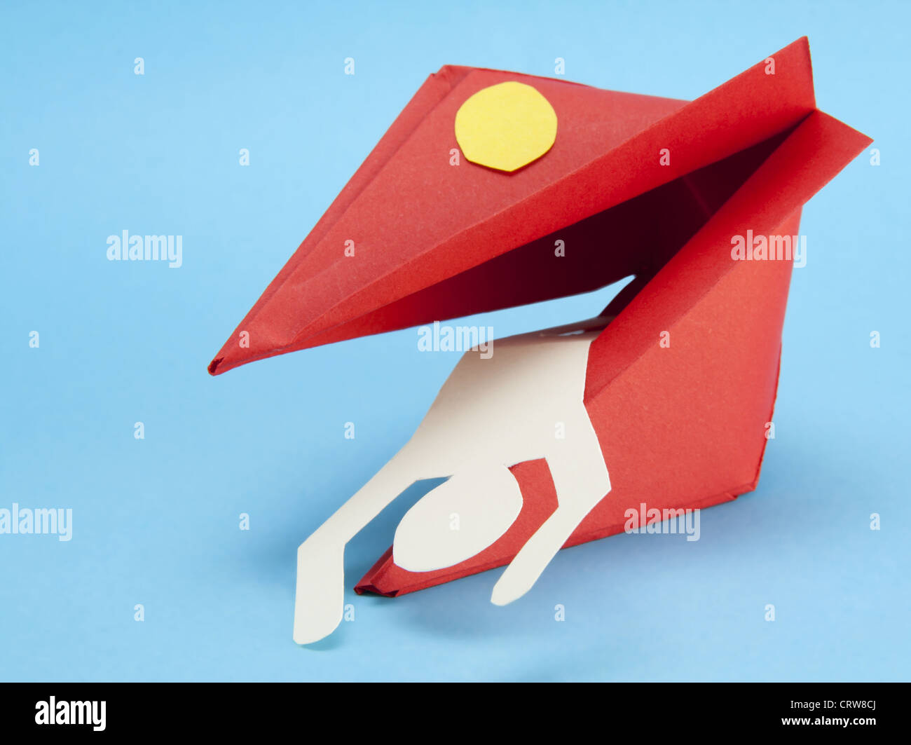 Le monstre mange l'homme. Dangers concept Banque D'Images