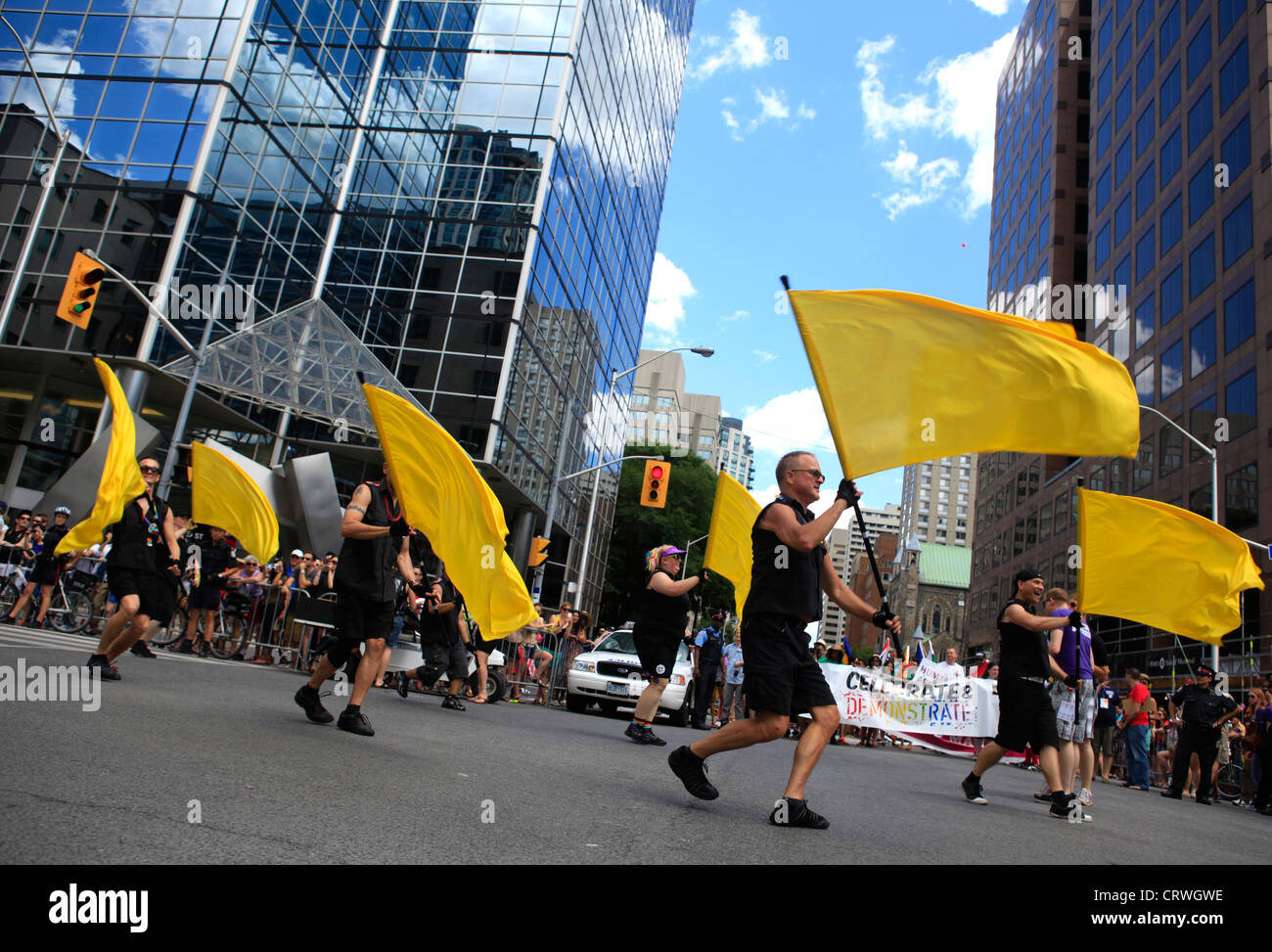 Toronto Gay Pride Parade 2012 Banque D'Images