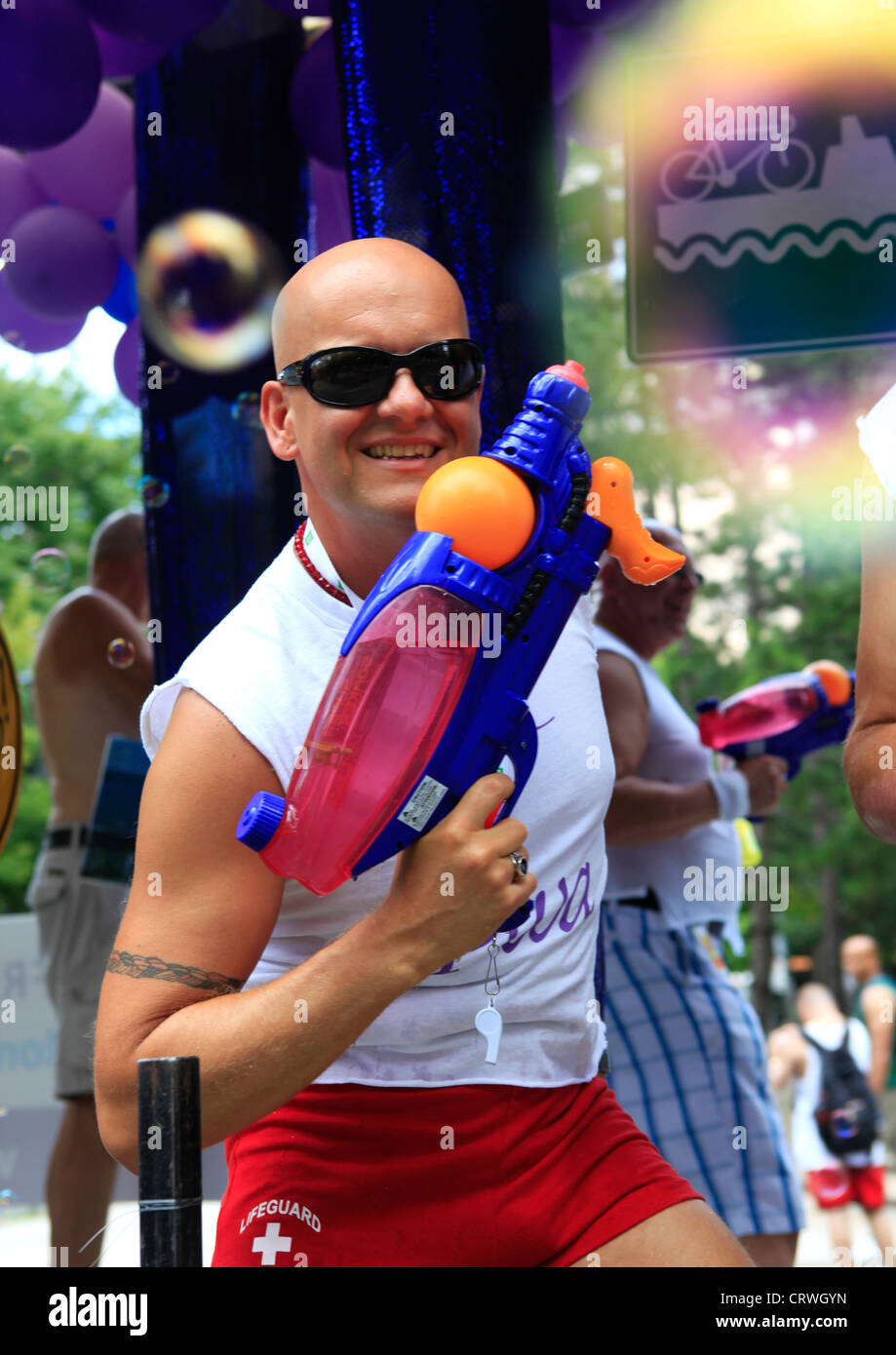 Toronto Gay Pride Parade 2012 Banque D'Images