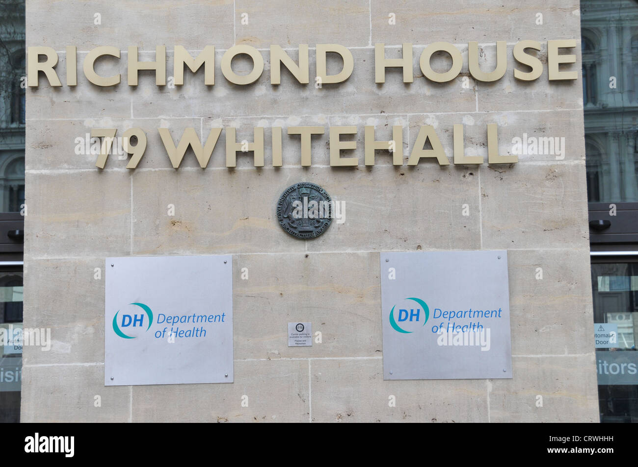 Ministère de la Santé Gouvernement de Richmond House Londres Whitehall Banque D'Images