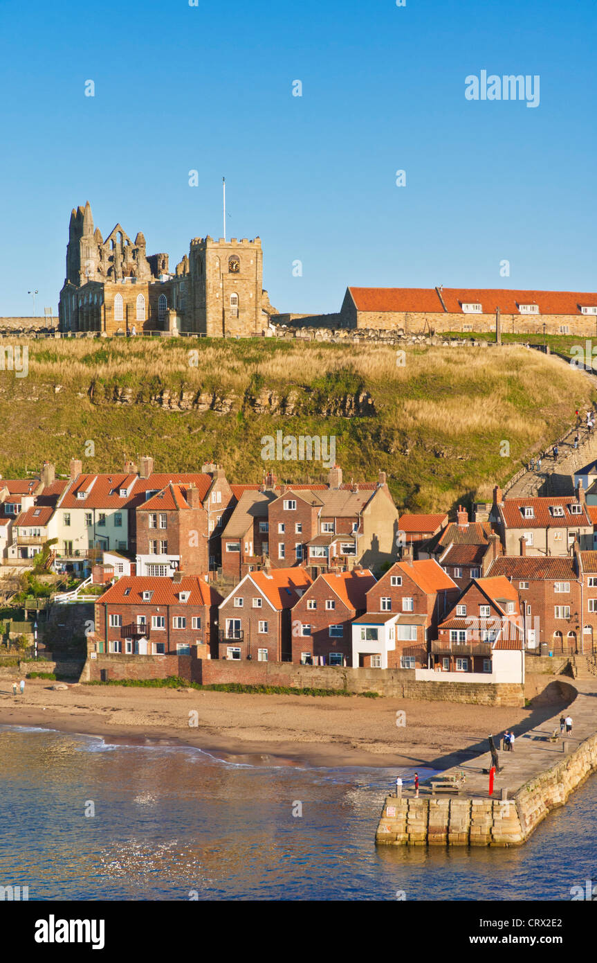 Whitby, North Yorkshire angleterre uk gb eu Europe Banque D'Images