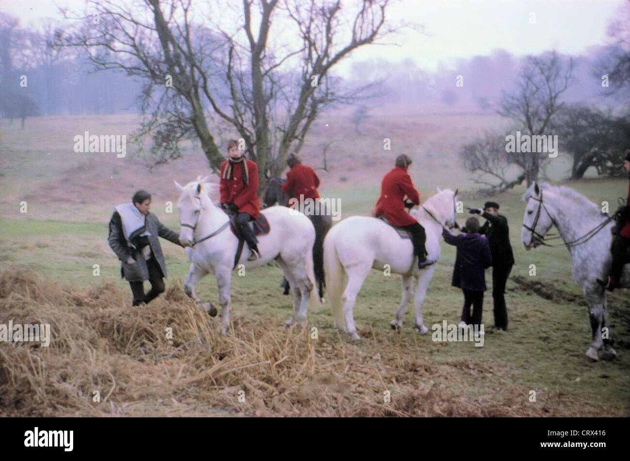 003567 - Les Beatles tournage Penny Lane à Knole Park, le 7 février 1967 Banque D'Images