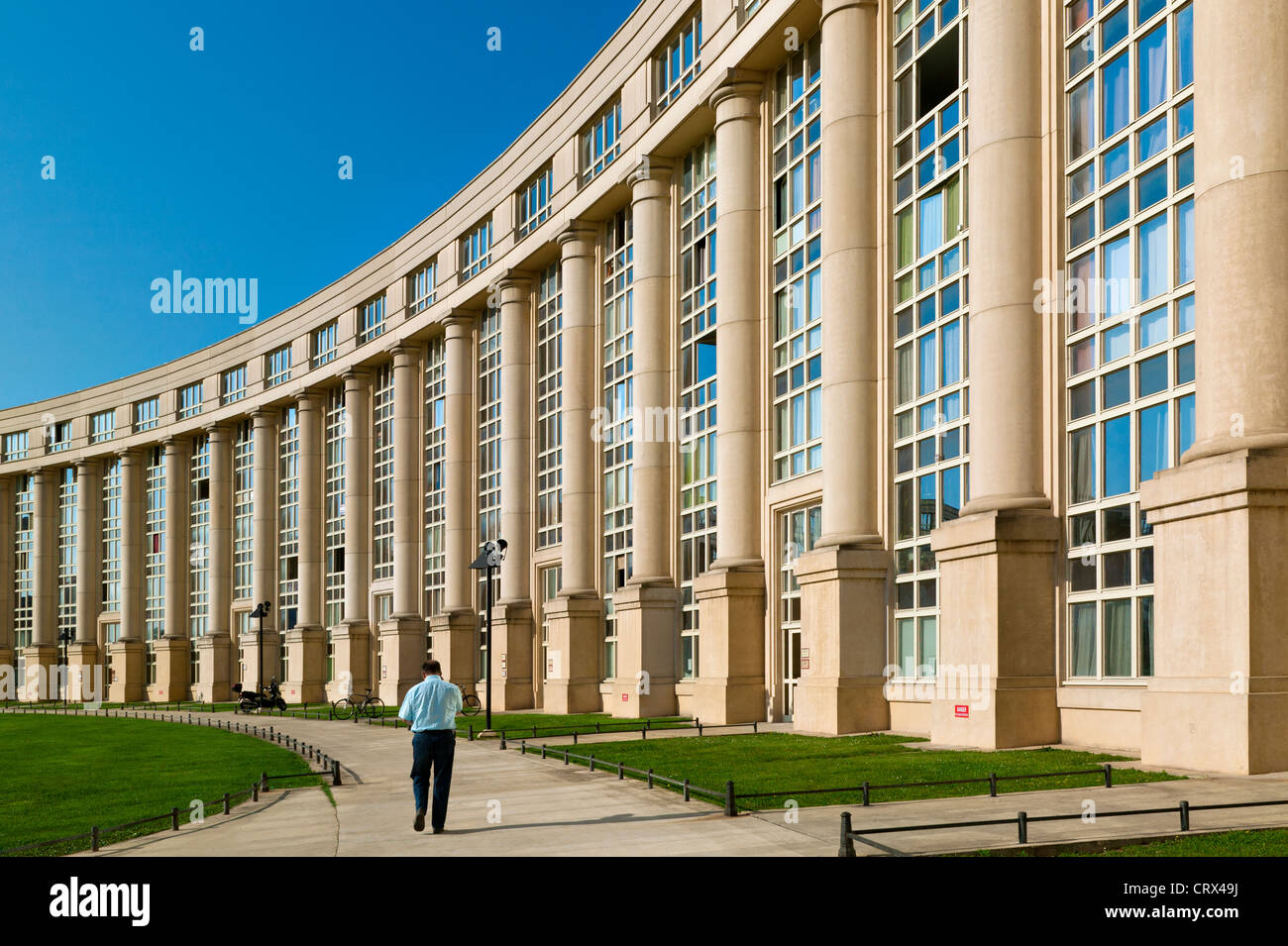 Esplade De L'Europe, Montpellier, Hérault, Languedoc-Roussillon, France Banque D'Images