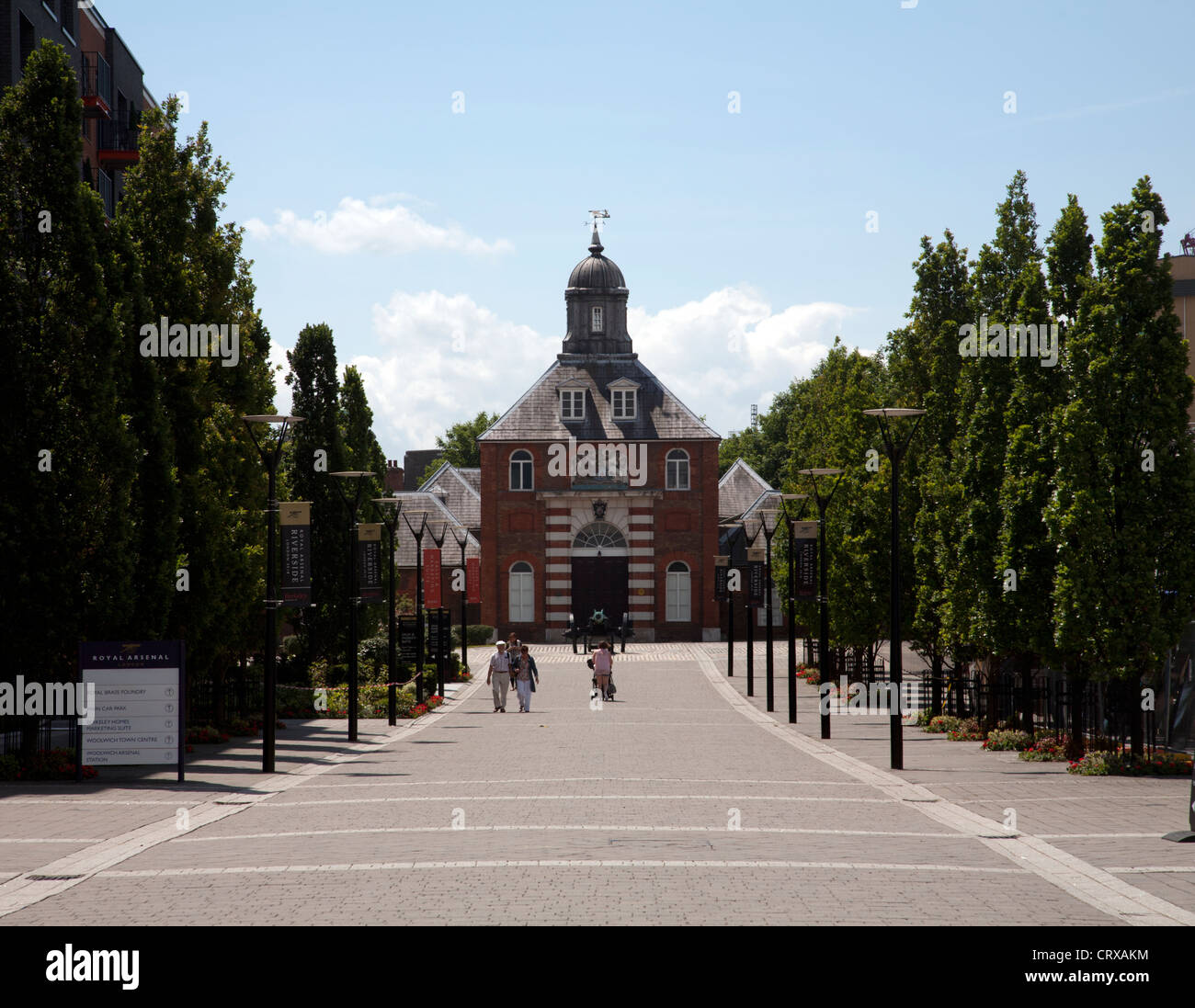 Woolwich Arsenal royal London England Banque D'Images