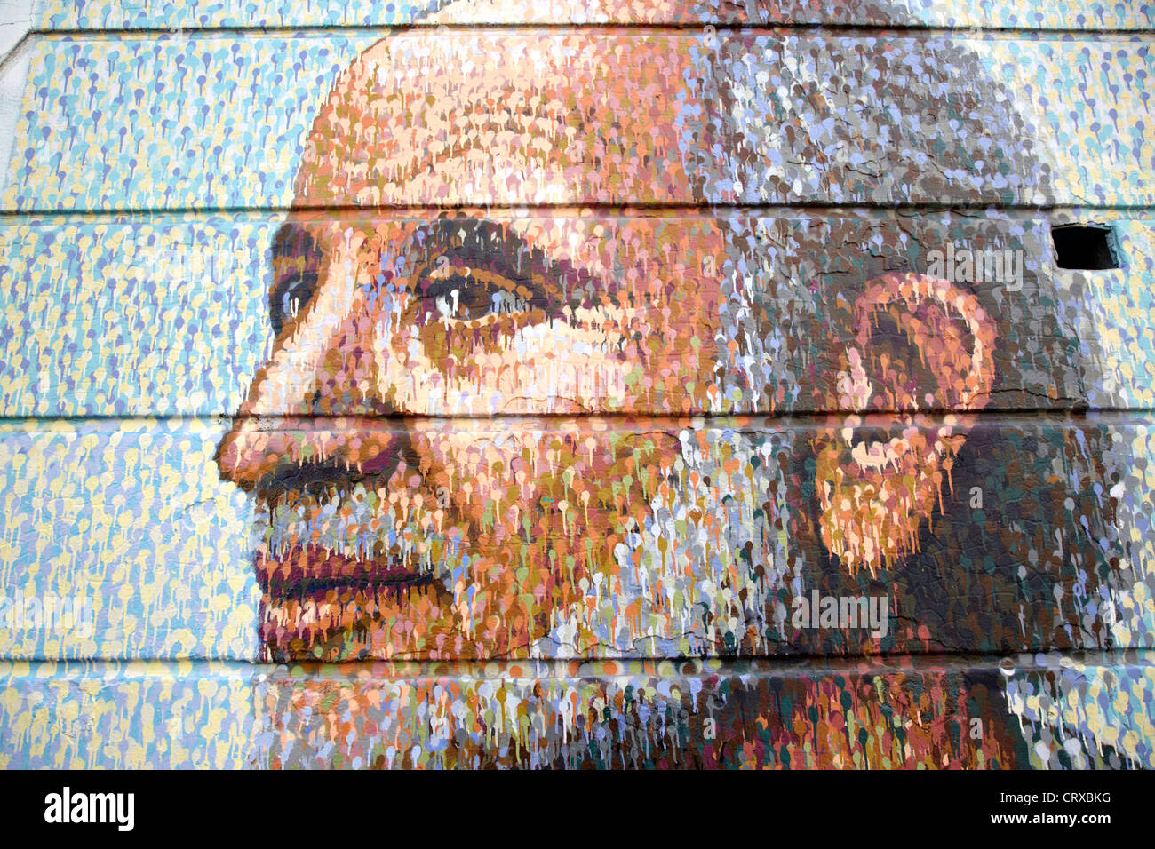 UK London Graffiti Banque D'Images
