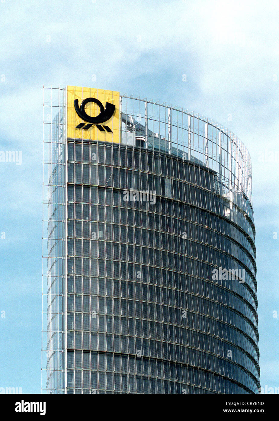 Siège de la Deutsche Post AG à Bonn Banque D'Images