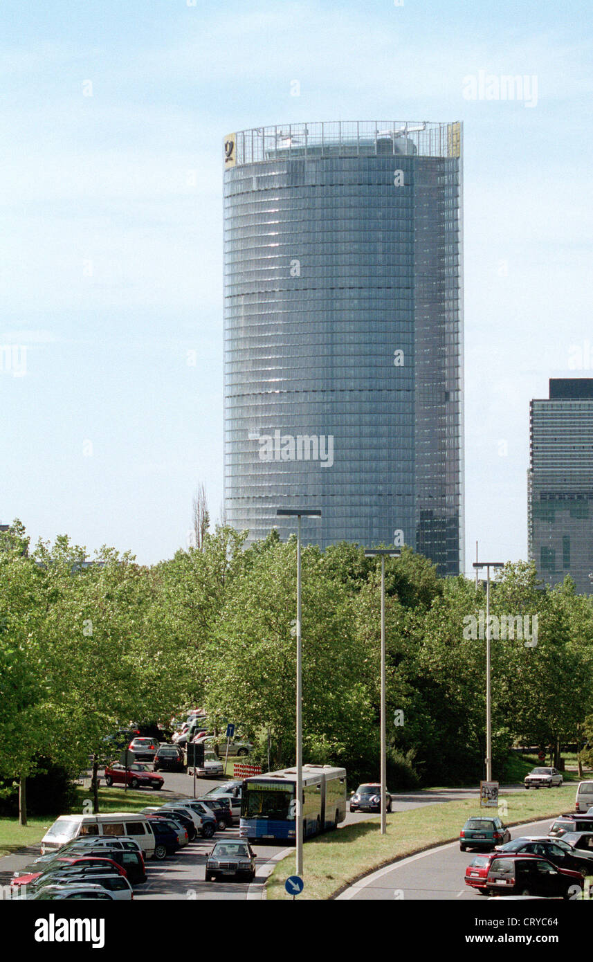 Siège de la Deutsche Post AG à Bonn Banque D'Images