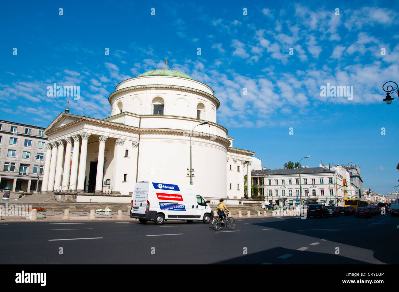 Europe Pologne Varsovie Banque D'Images