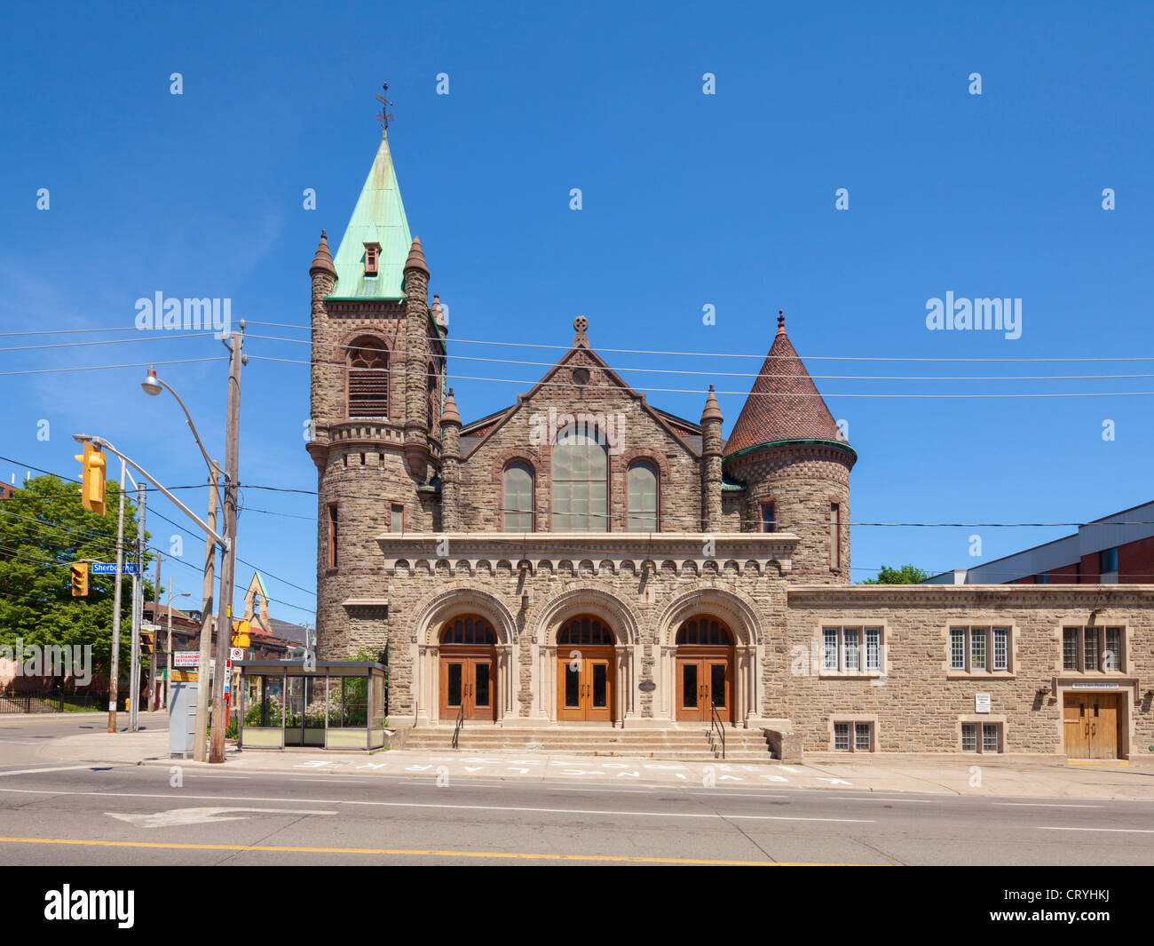 St Luke's United Church, à Toronto Banque D'Images