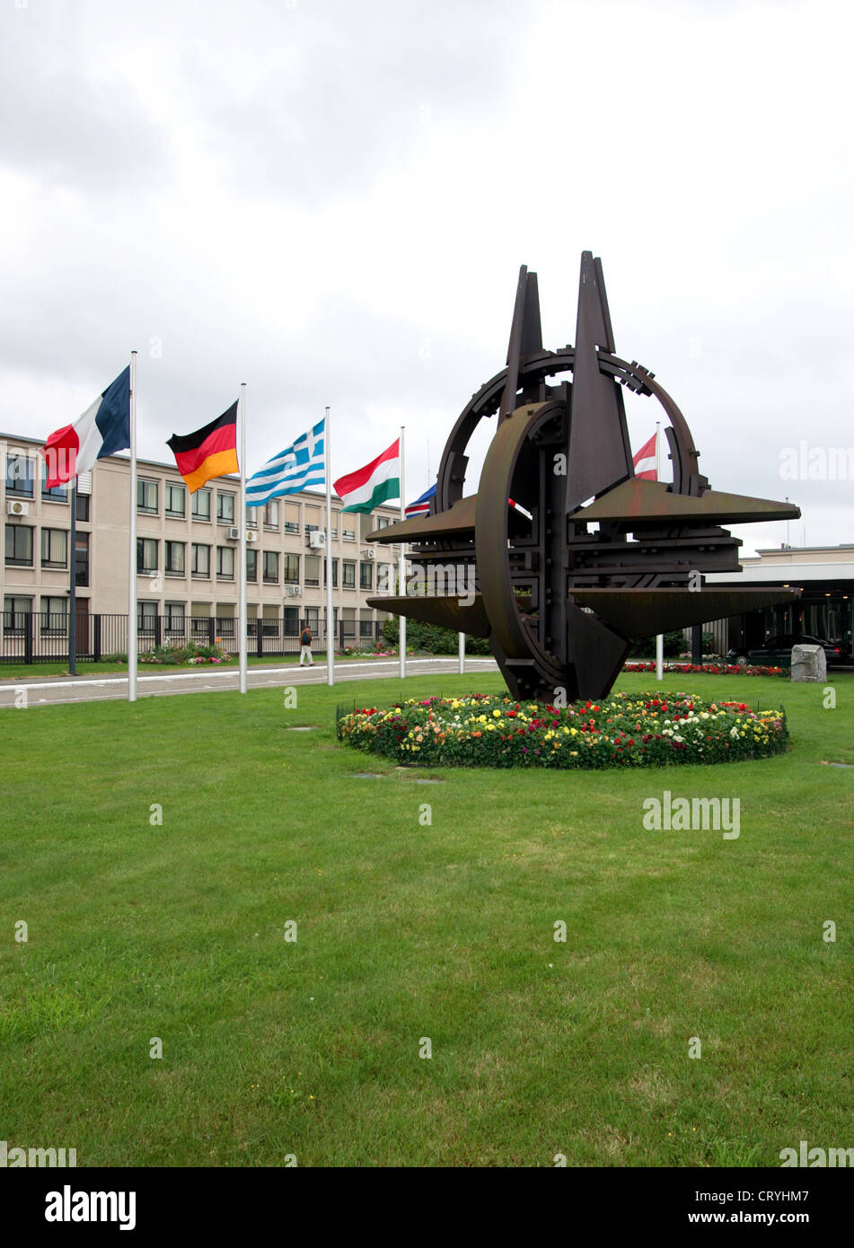 Belgique, Bruxelles, siège de l'OTAN Banque D'Images