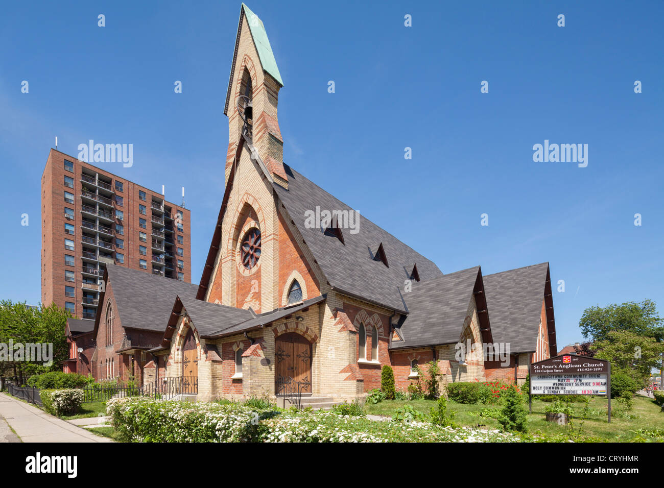 St Peter's Anglican Church, à Toronto Banque D'Images