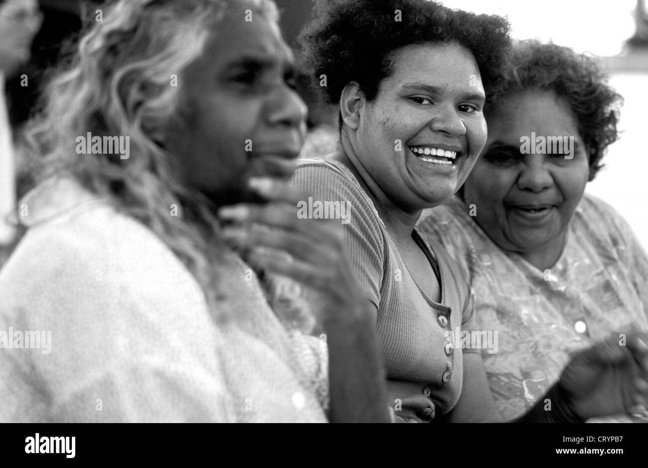 Les femmes autochtones townesville Queensland Australie Banque D'Images