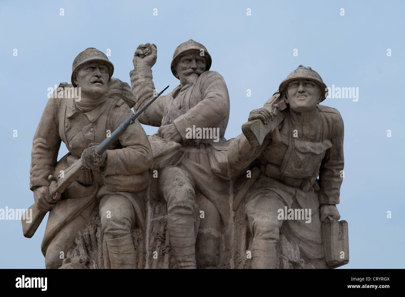 Ferme de Navarin Monument, Champagne, France Banque D'Images