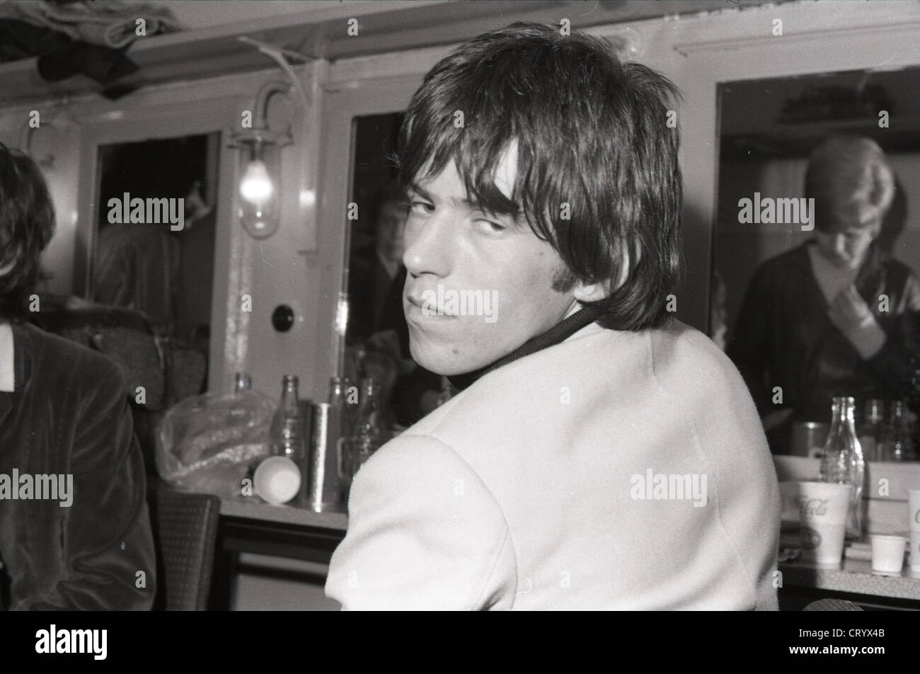 006906 - Keith Richards des Rolling Stones à backstage Ready Steady Go ! En 1964 Banque D'Images