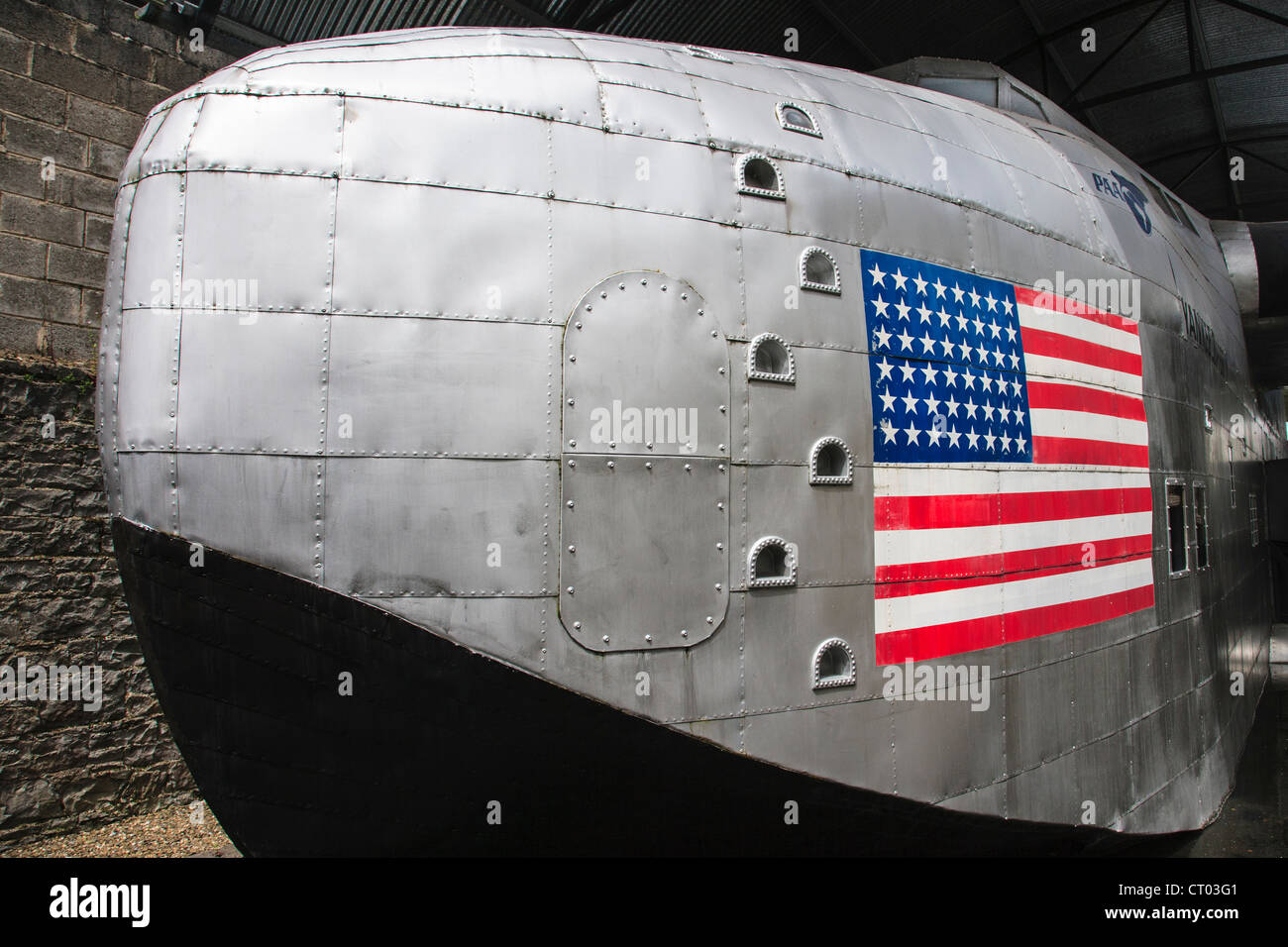 Foynes Flying Boat Museum, comté de Limerick, Irlande Banque D'Images
