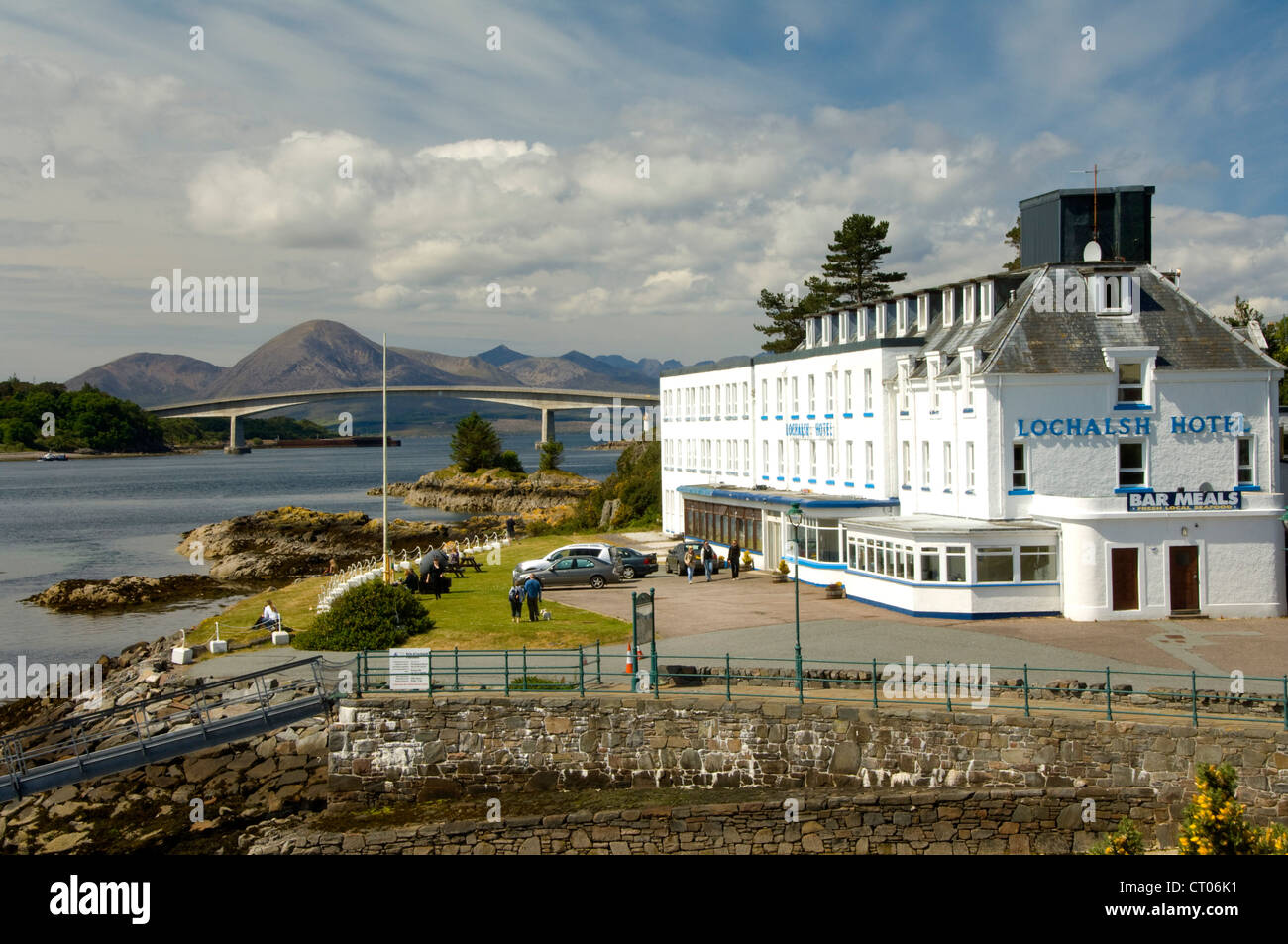 Le pont de Skye de la Kyle of Lochalsh Banque D'Images