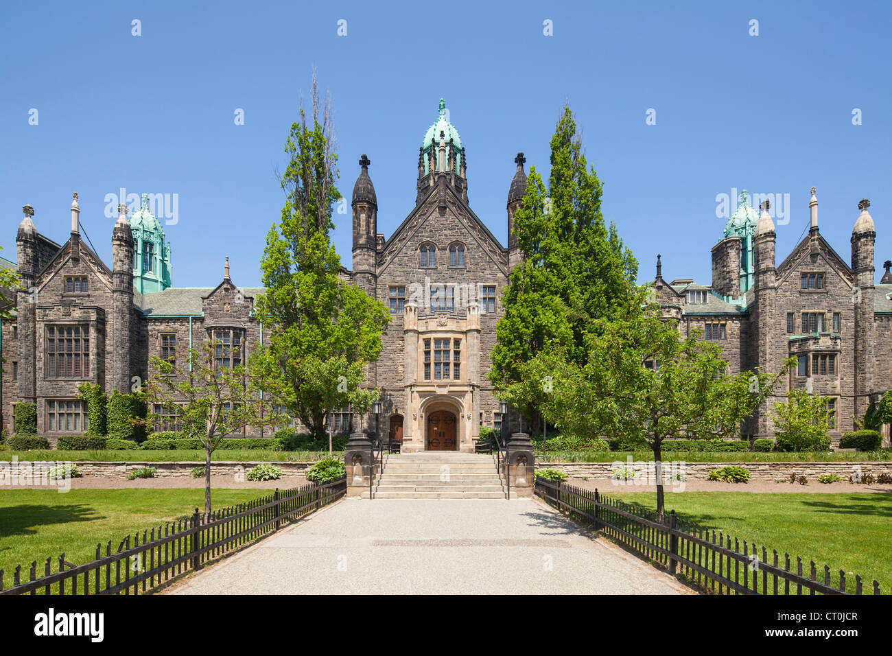 Trinity College, Université de Toronto Banque D'Images