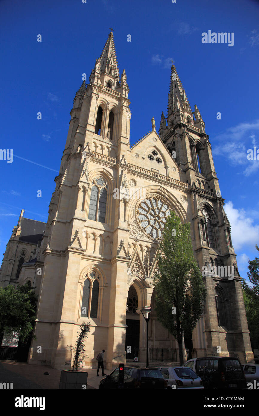 France, Aquitaine, Bordeaux, Église Saint-louis, église, Banque D'Images