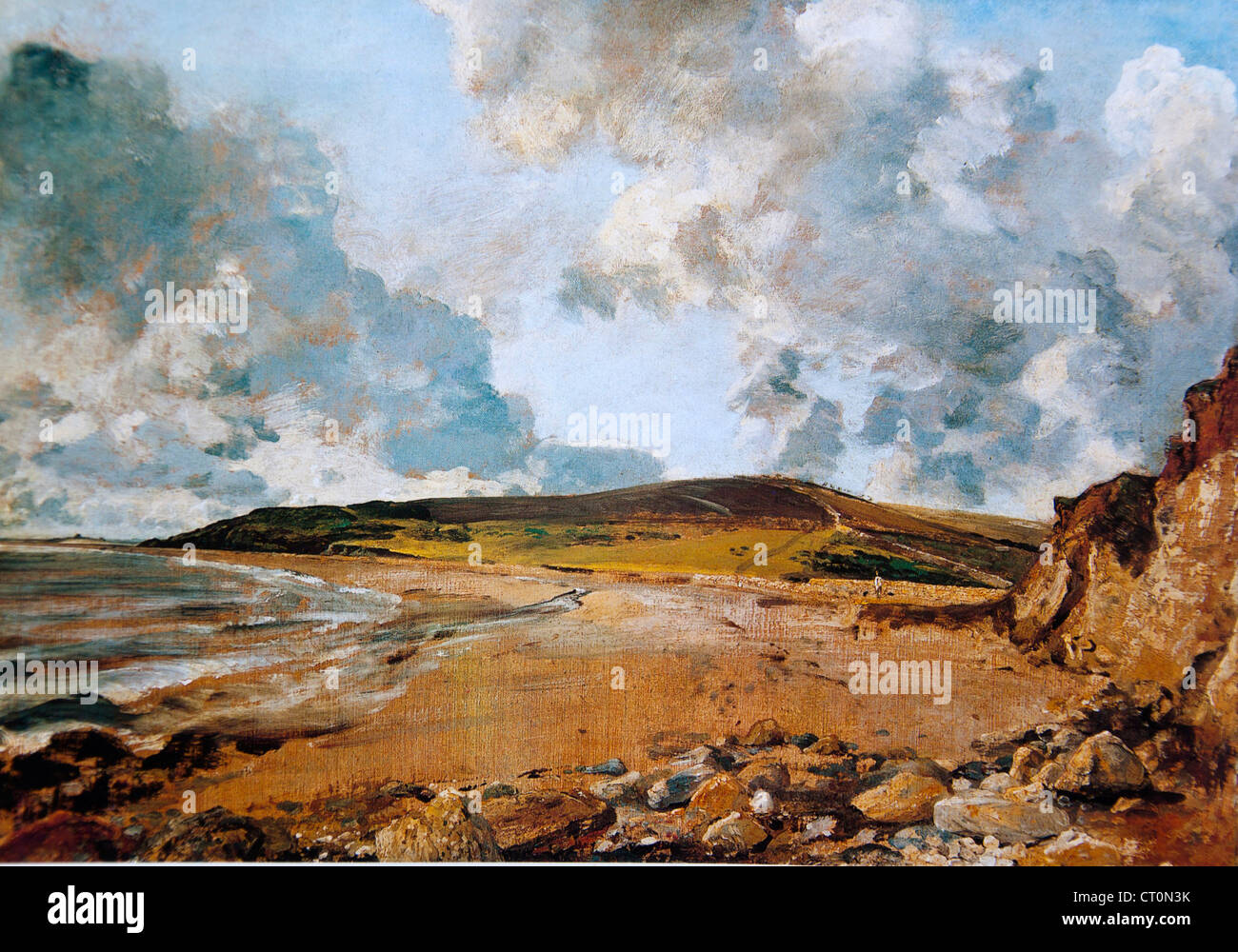 John Constable - Weymouth Bay Banque D'Images