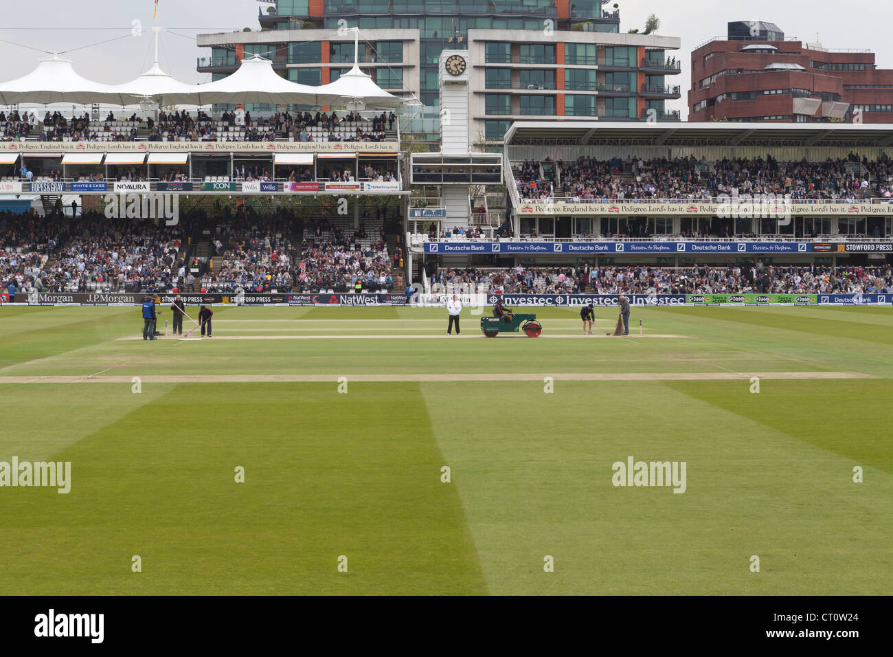 Le Lords Cricket Ground l'Angleterre contre l'Antilles 19 Mai 2012 Banque D'Images
