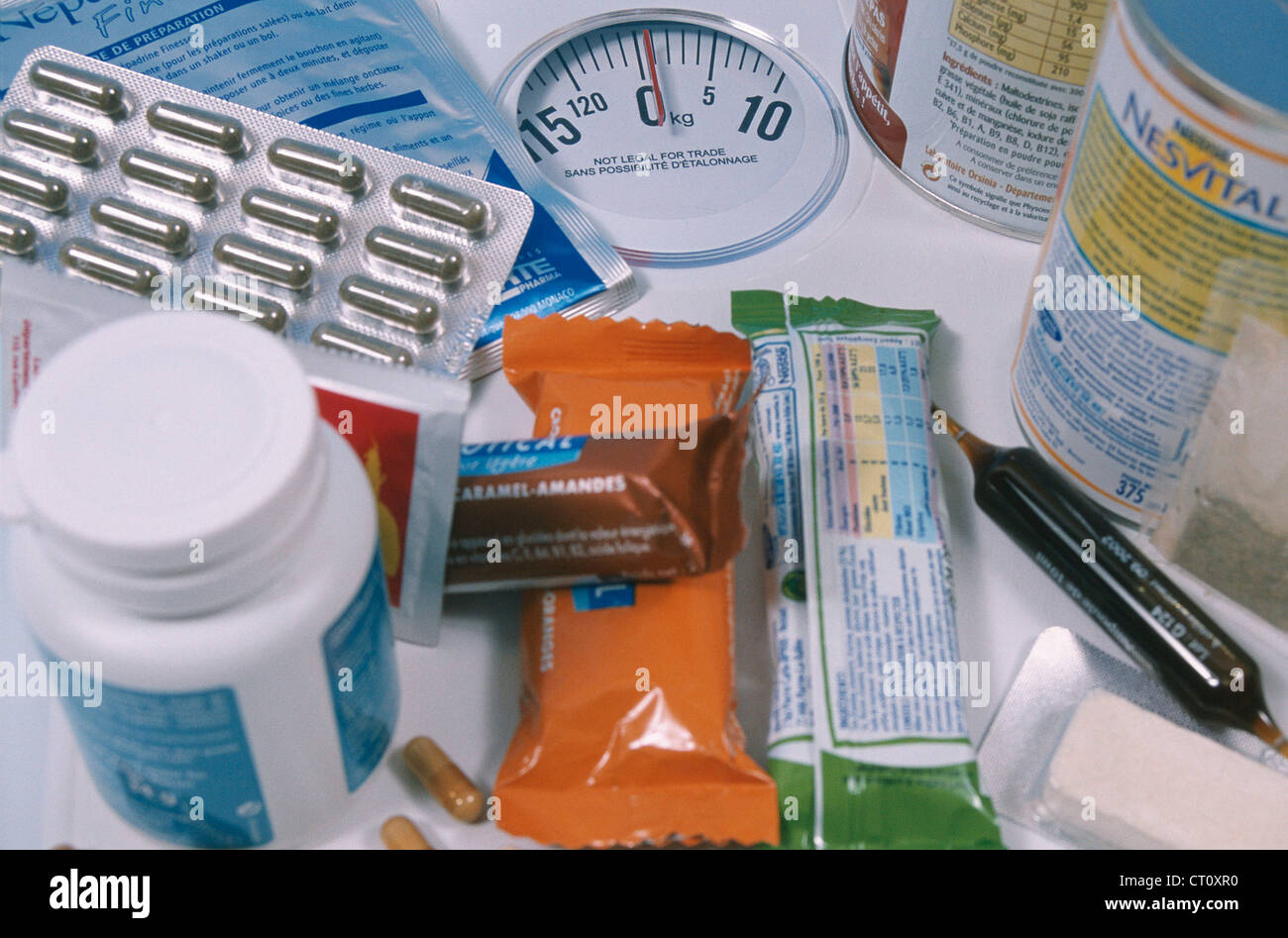 SUBSTITUT DE REPAS Banque D'Images