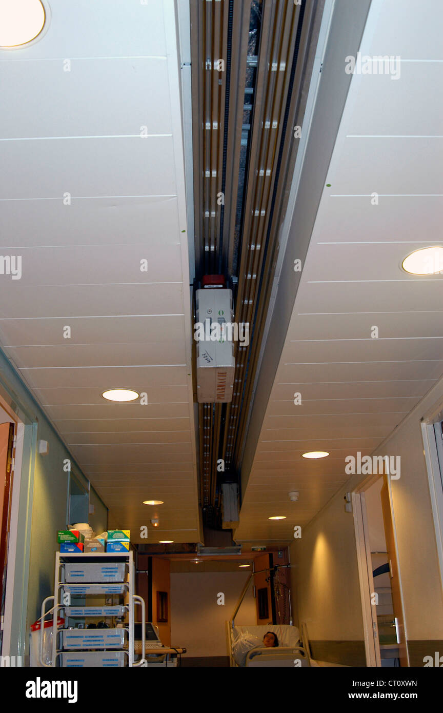Intérieur de l'hôpital Banque D'Images