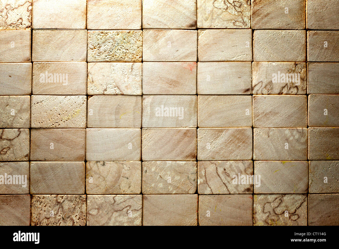Blocs en bois vintage texture background concept abstrait Banque D'Images