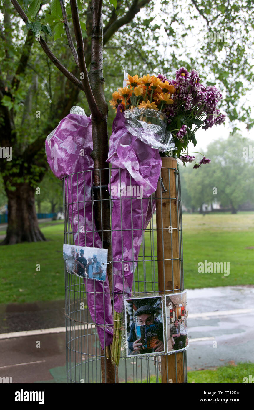 Fleurs des champs, Londres memorial Banque D'Images