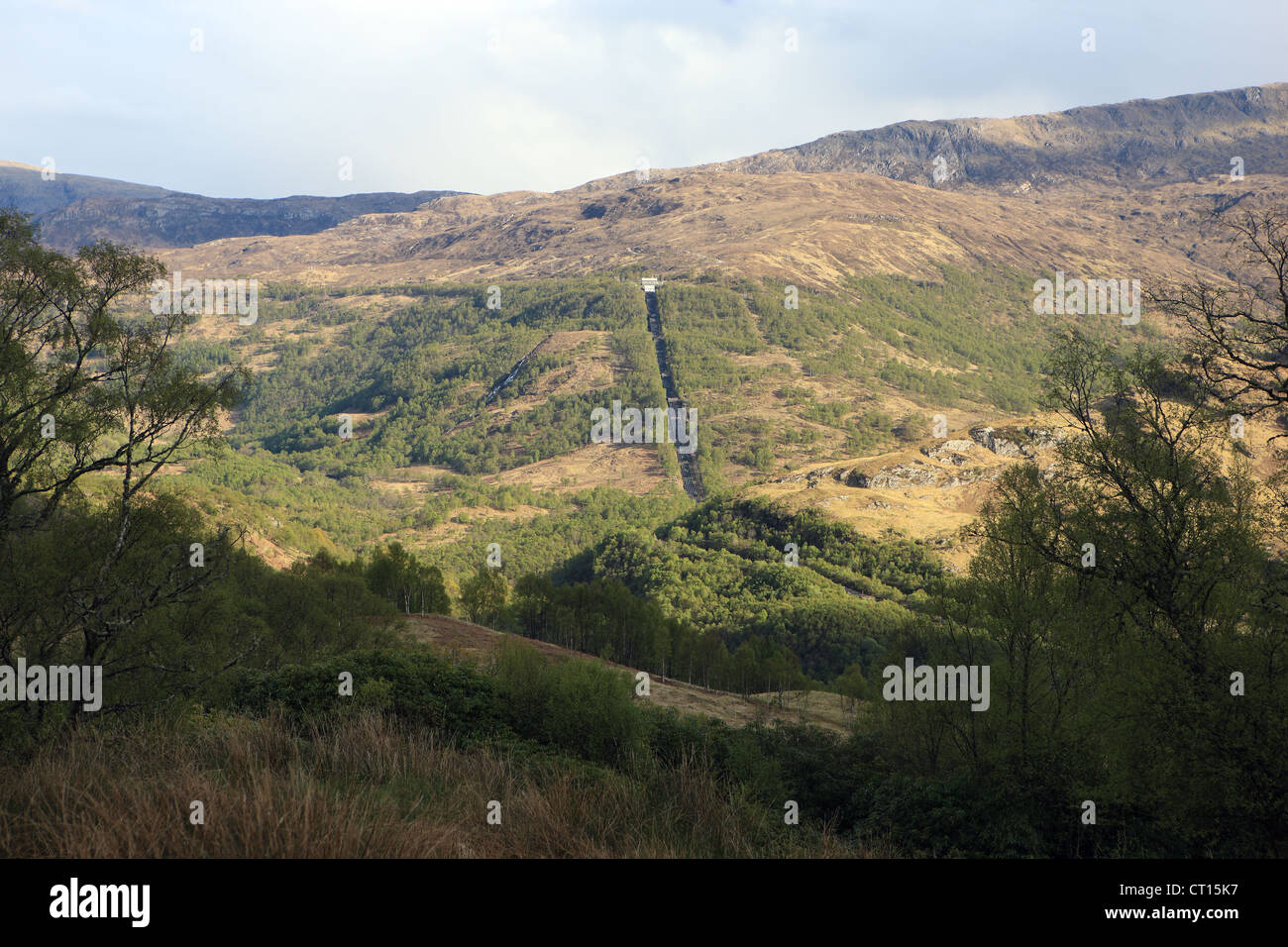 Fonctionnement hydro-électrique à Kinlochleven qui ont été initialement construit pour la fonderie d'aluminium qui a fermé en 2000 Banque D'Images