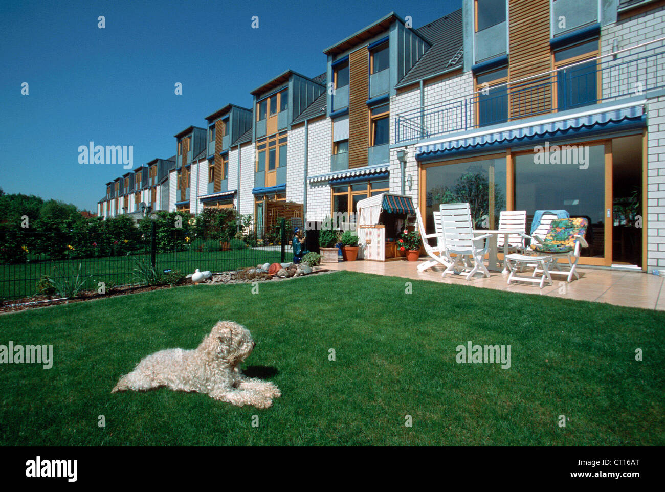 Ratingen, nouveau domaine Banque D'Images