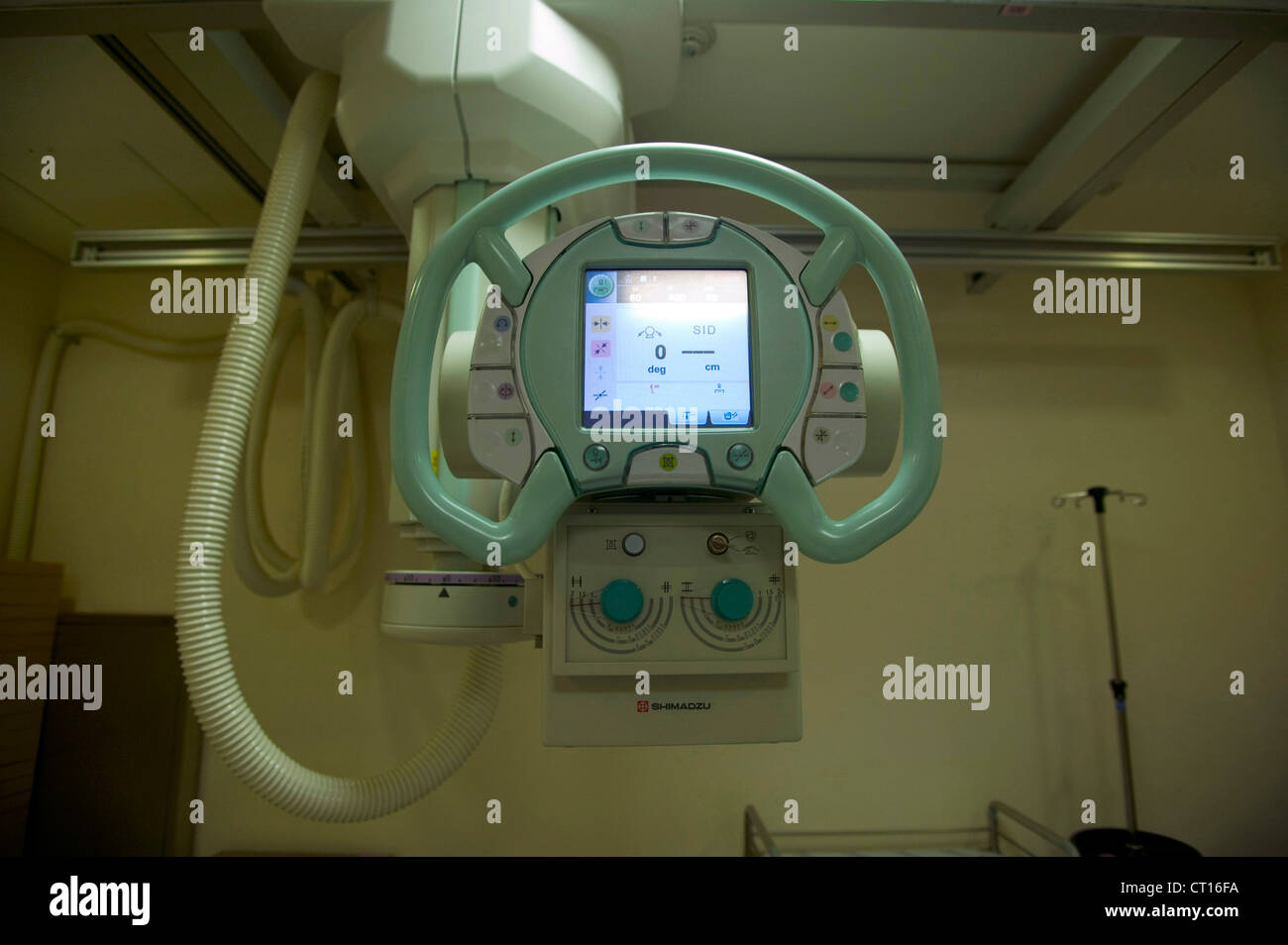 X Ray Machine Control Panel Labeled X ray machine control panel Banque de photographies et d’images à haute ...