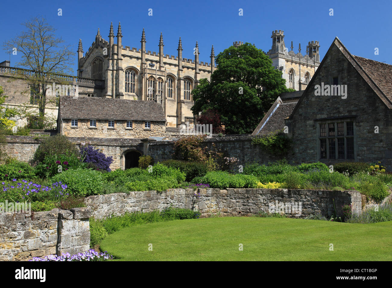 Christ Church College, Oxford, Oxfordshire, Angleterre Banque D'Images