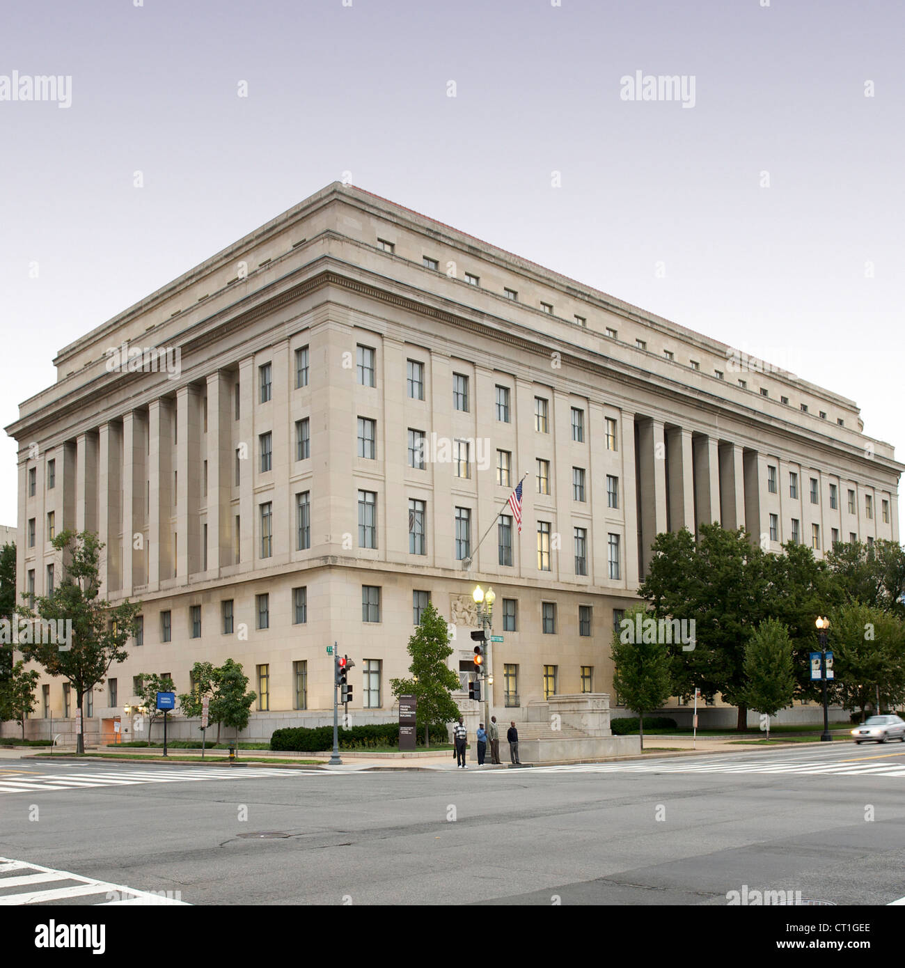 Bâtiment de la Federal Trade Commission à Washington DC, USA. Banque D'Images