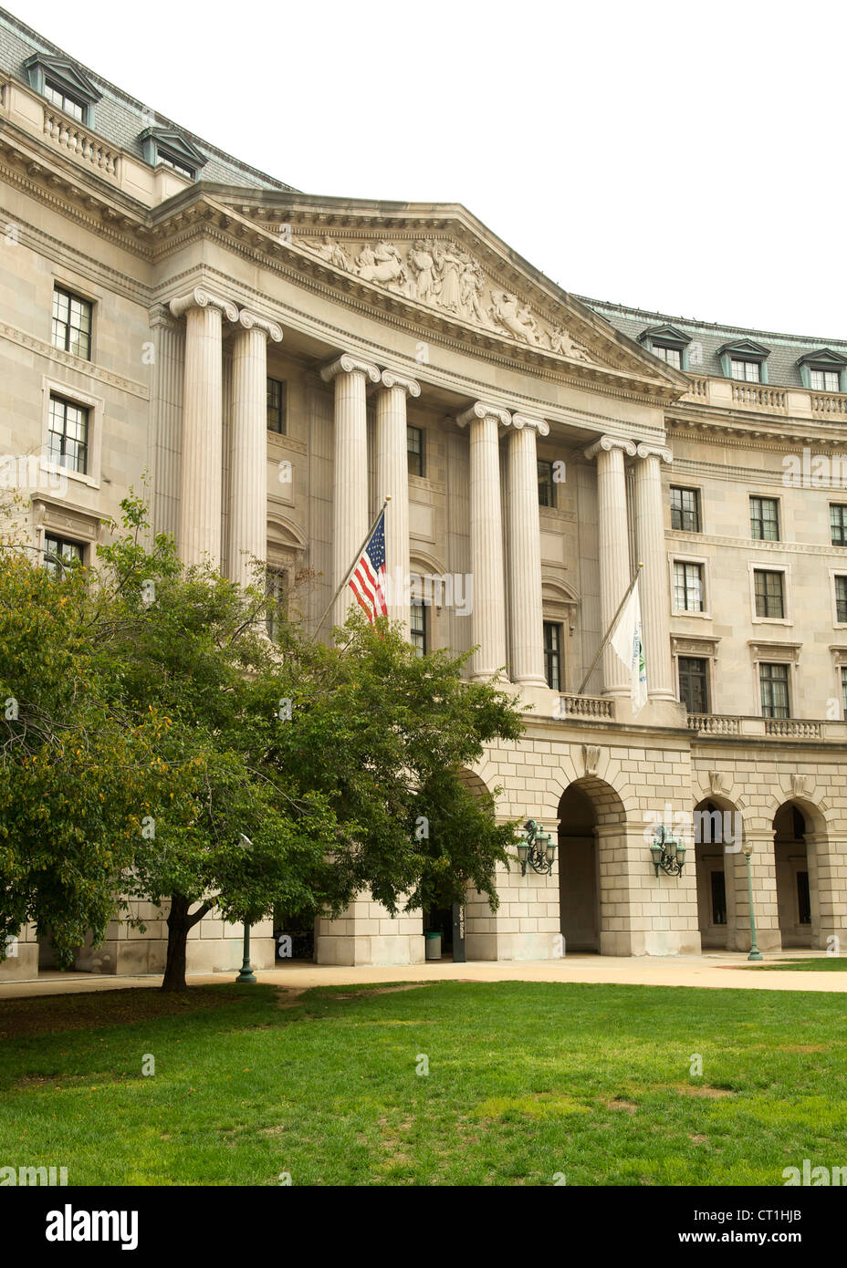 Ariel Rios édifice fédéral à Washington DC, USA. Banque D'Images