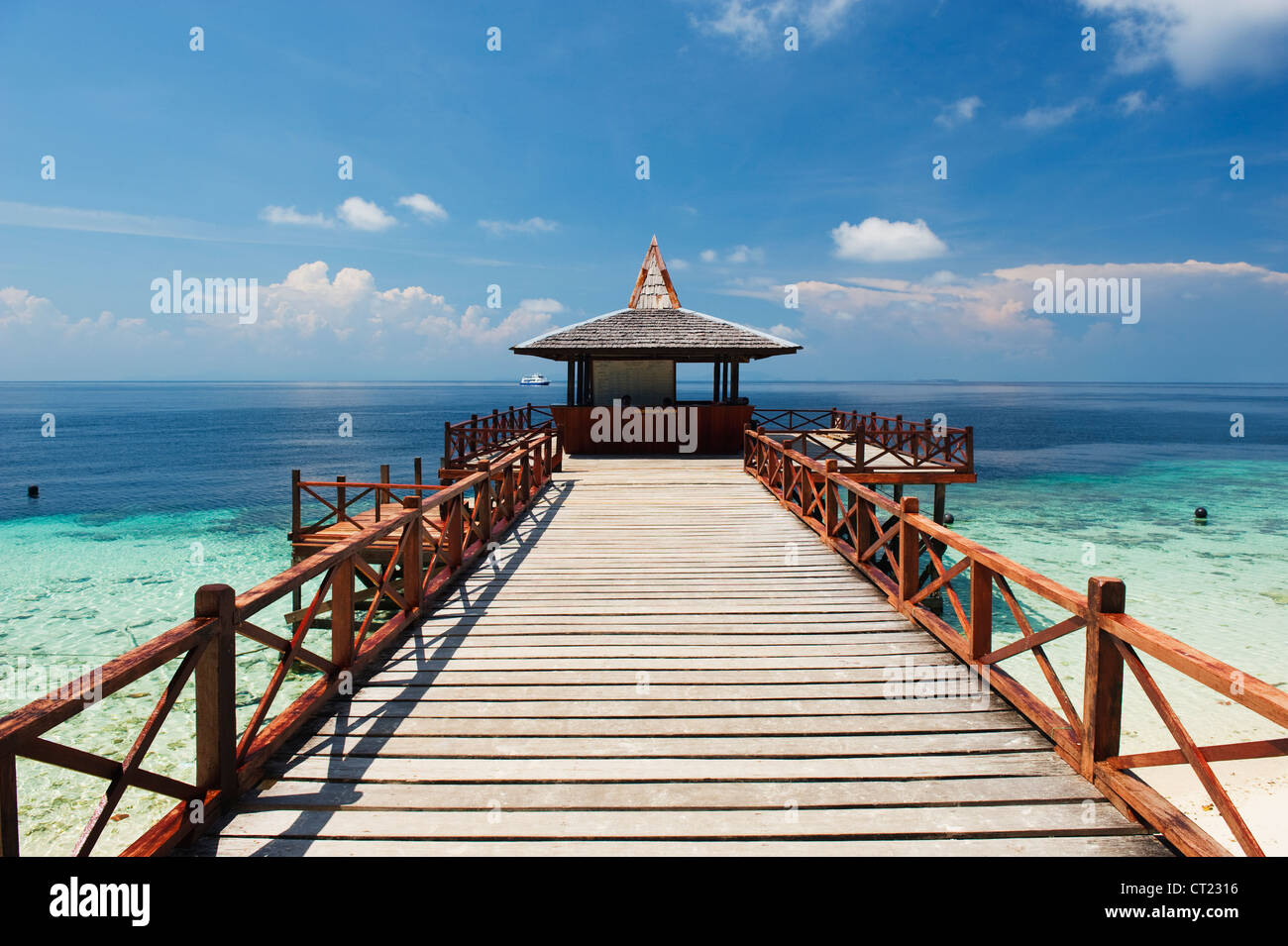 L'île de Sipadan, Sabah, Bornéo, Malaisie Banque D'Images