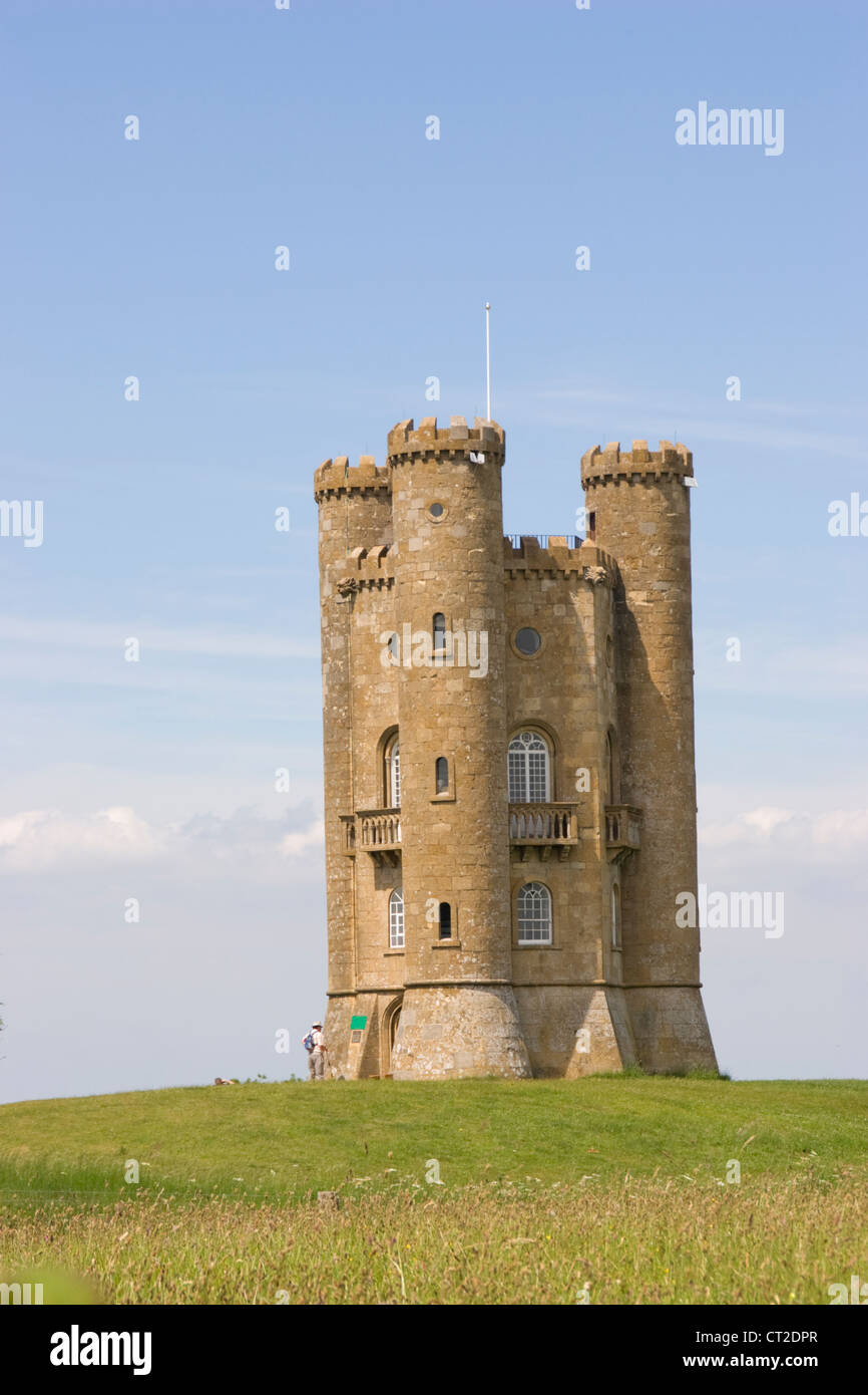 La tour de Broadway Worcestershire Angleterre Royaume-uni Cotswold Way Banque D'Images