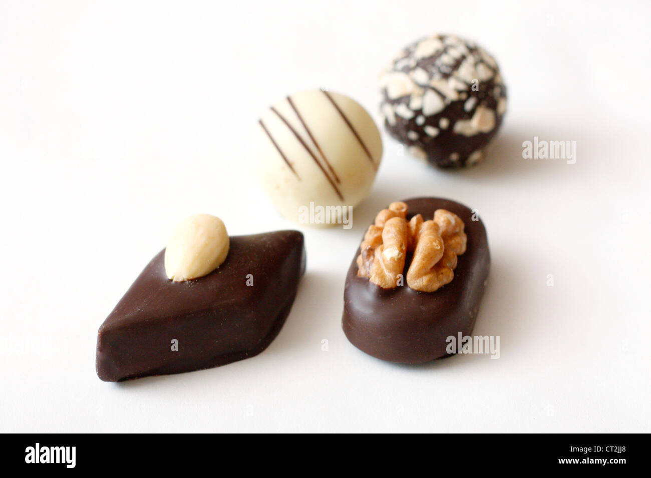 Chocolats Banque D'Images
