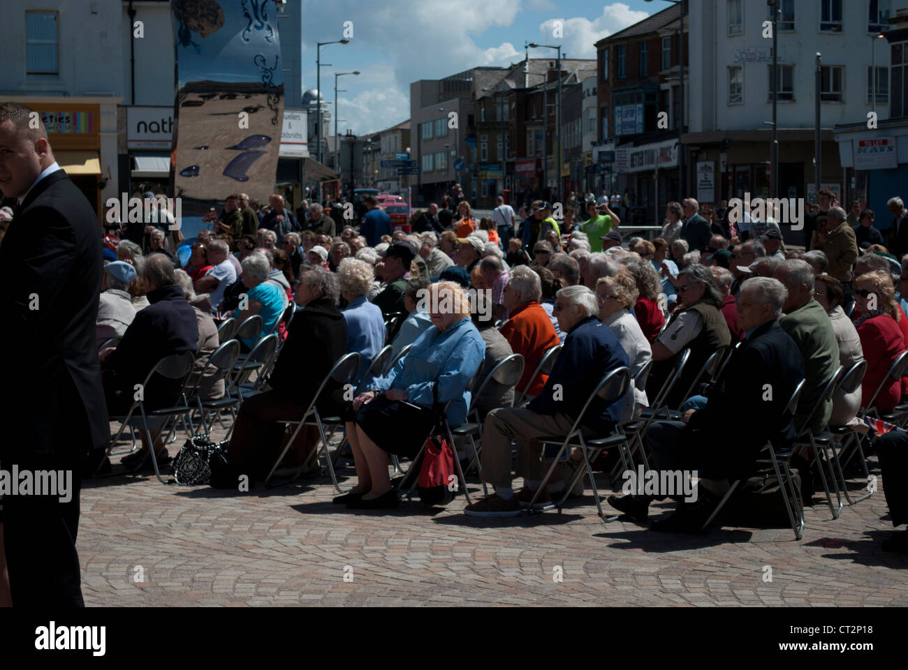 Semaine 2012 Forces armées - Blackpool, Angleterre. Banque D'Images