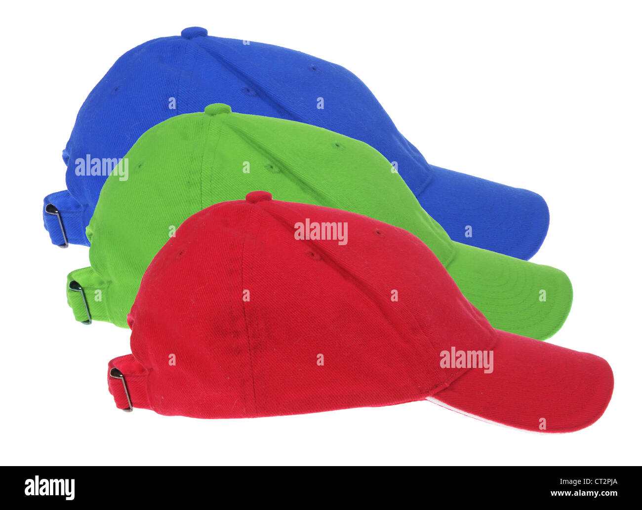 Casquettes de baseball Banque D'Images