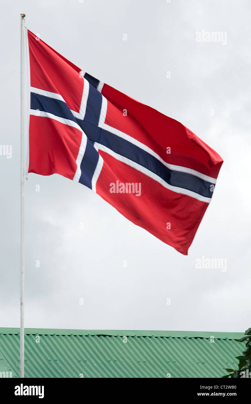 Pavillon norvégien, Tamatave, Madagascar Banque D'Images