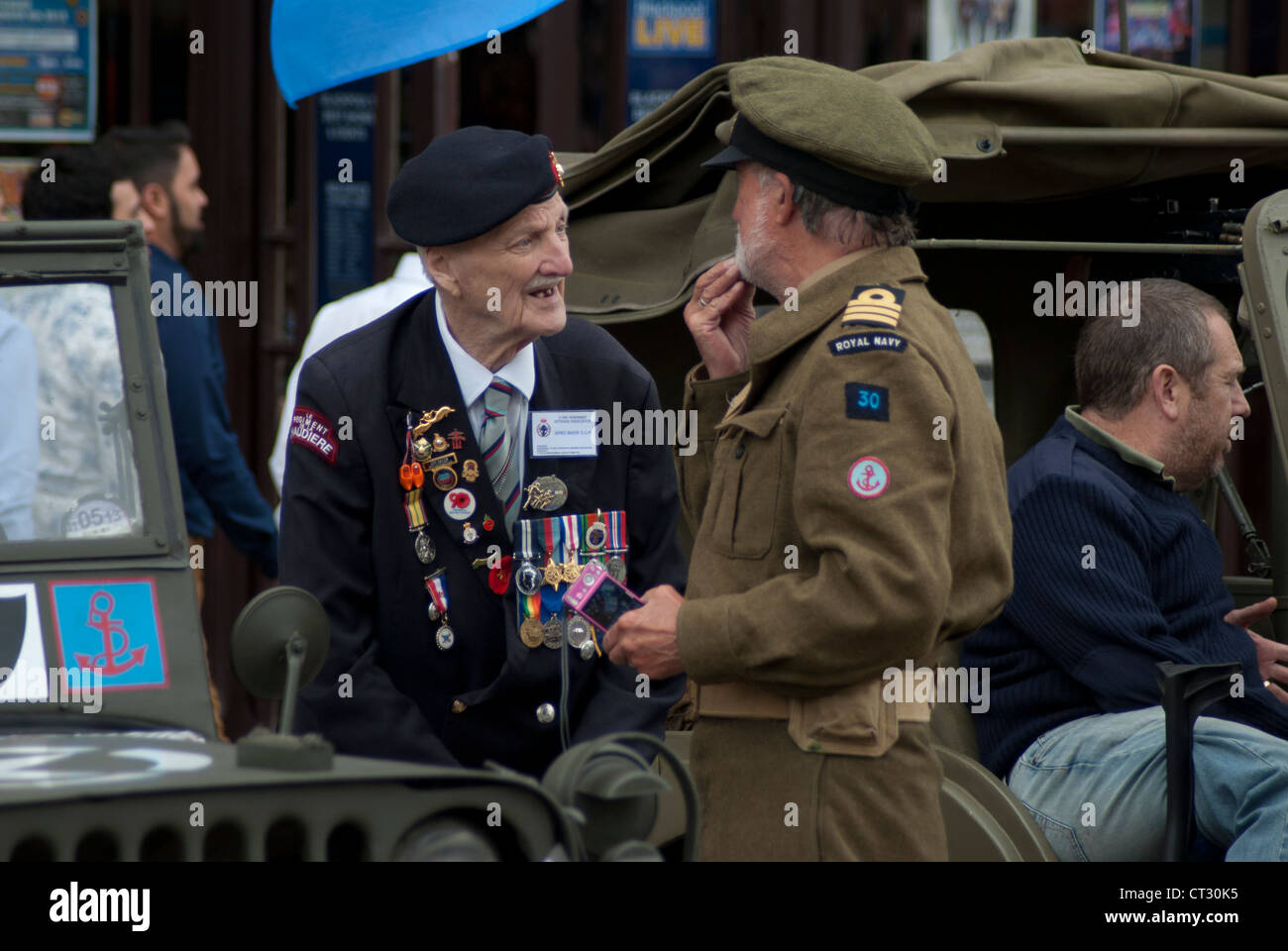 Semaine 2012 Forces armées - Blackpool, Angleterre. Banque D'Images