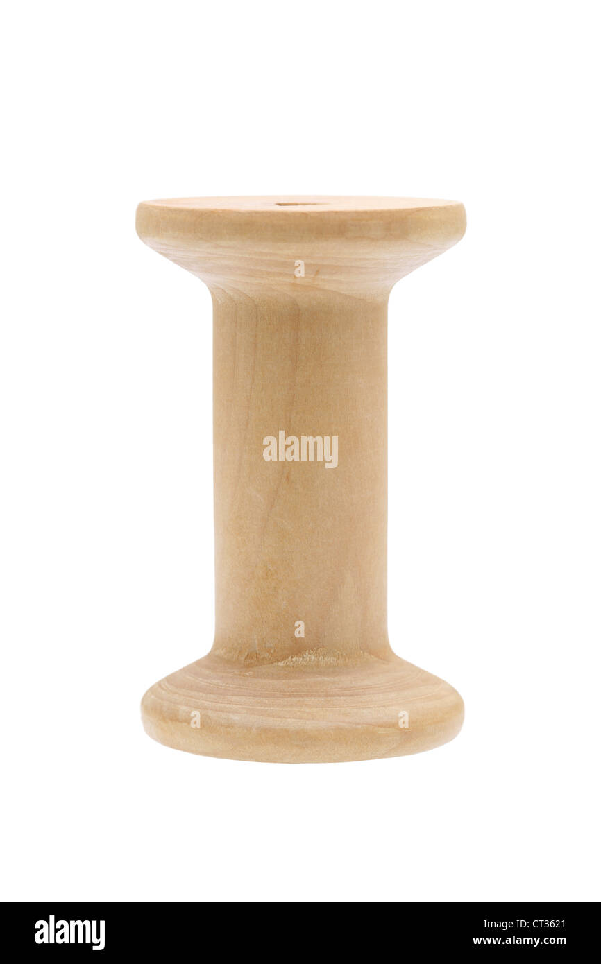 Tiroir en bois vide isolated on white Banque D'Images