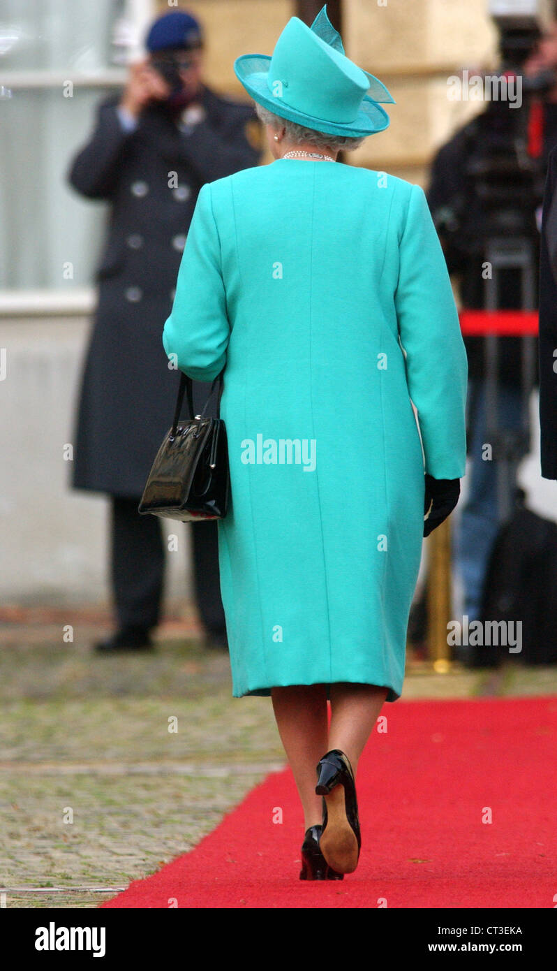 Londres, la reine Elizabeth II au Palais de Charlottenburg Banque D'Images