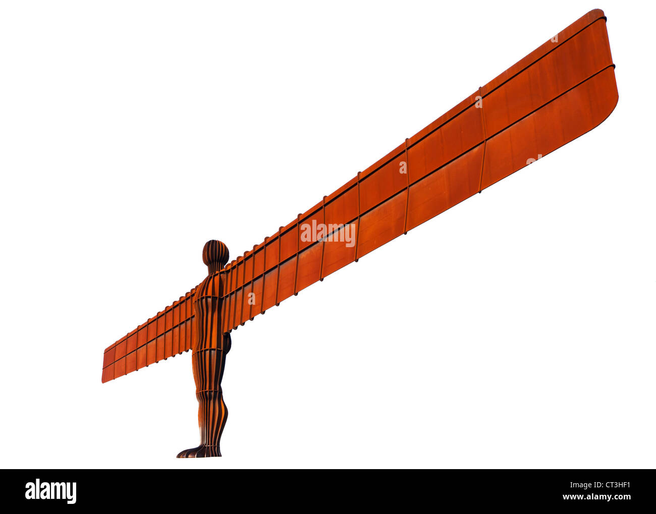 Ange de la Sculpture du Nord par Antony Gormley Gateshead Newcastle-upon-Tyne en Angleterre go uk eu Europe Banque D'Images