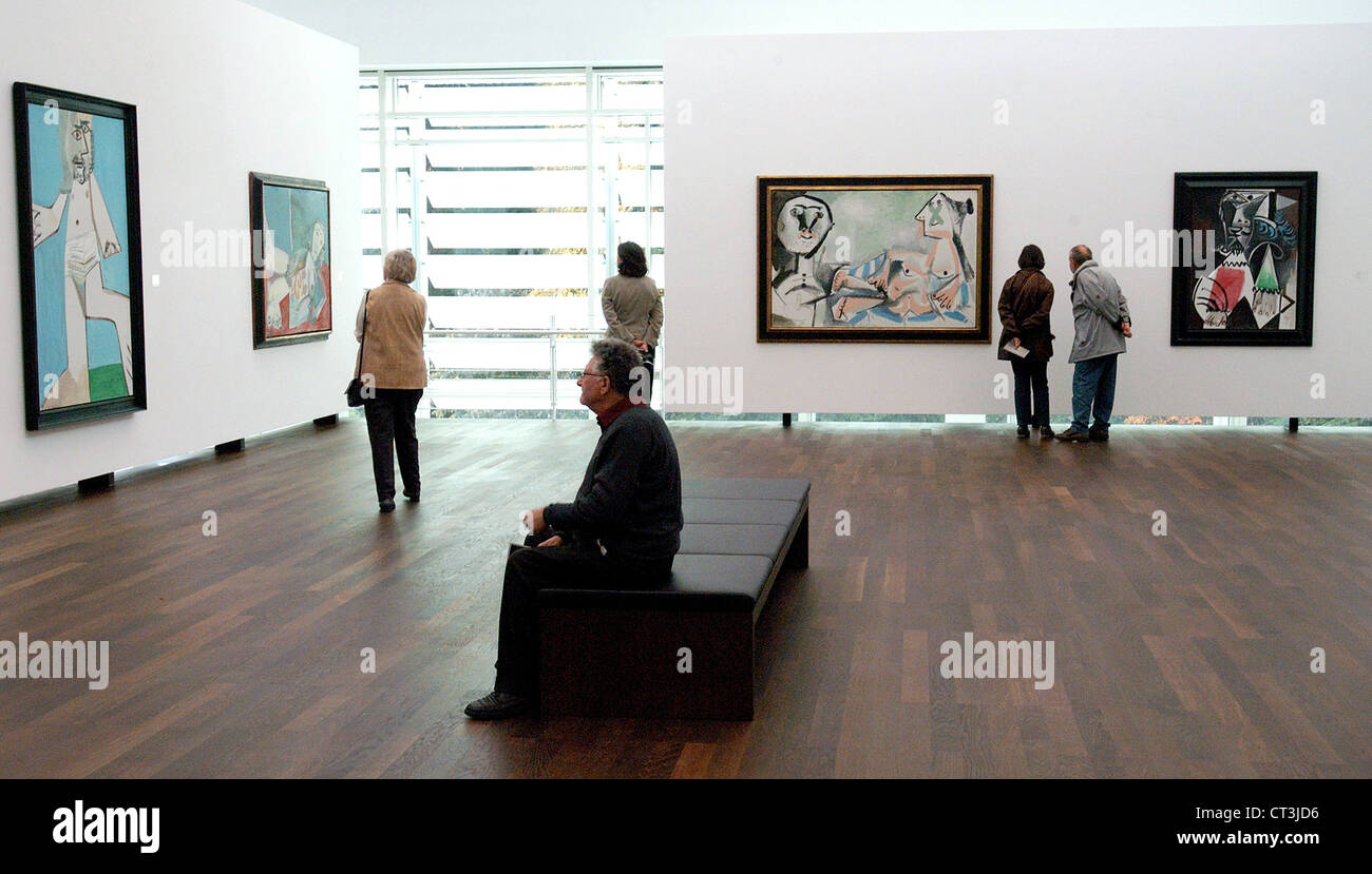 Le nouveau musée Frieder Burda à Baden-Baden Banque D'Images