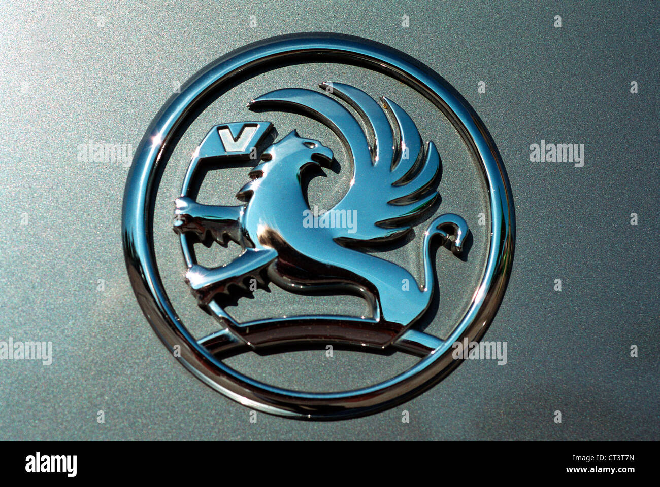 Newcastle, le logo Vauxhall Banque D'Images