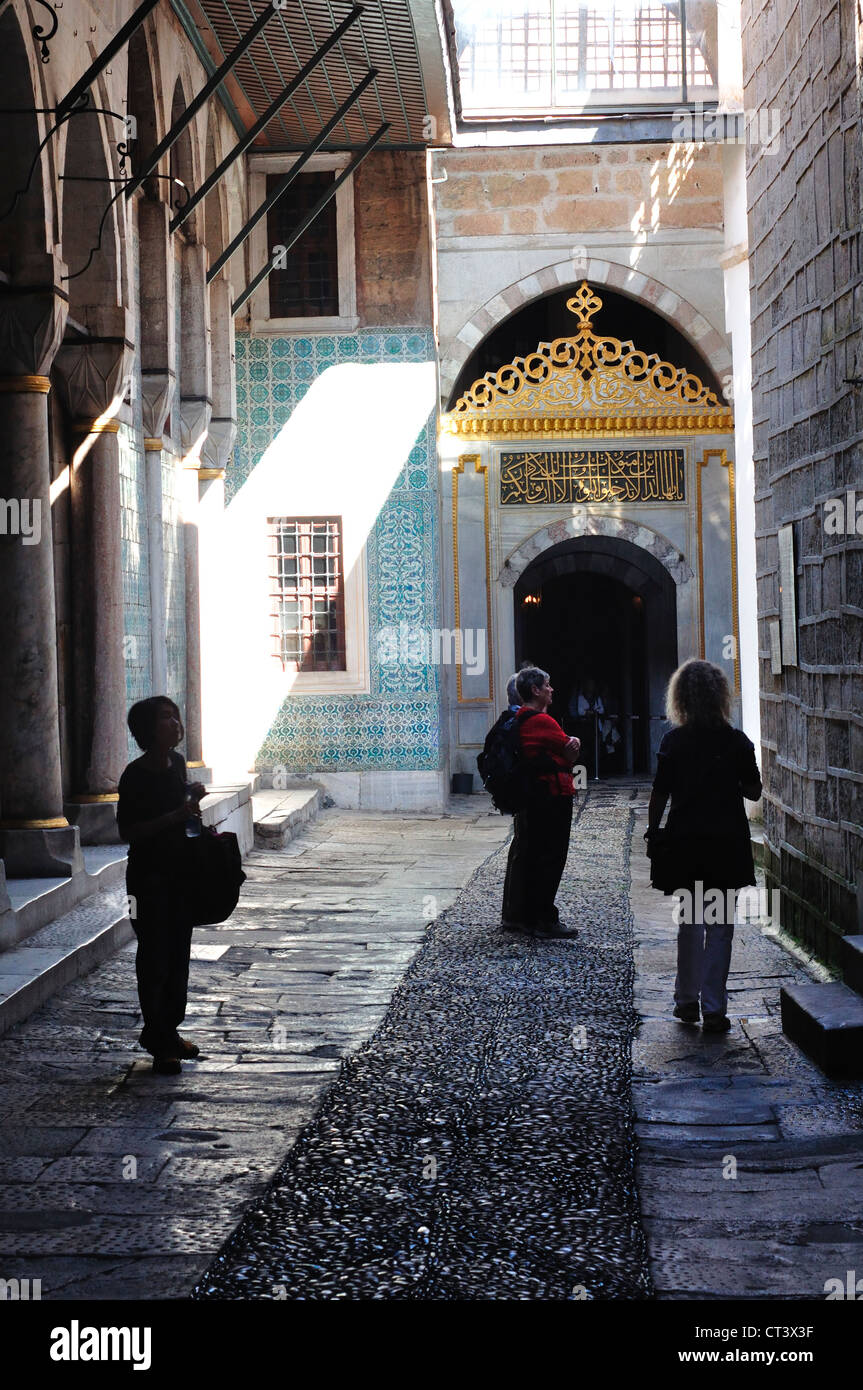 La Turquie, Istanbul, Topkapi Palace, Harem, Banque D'Images